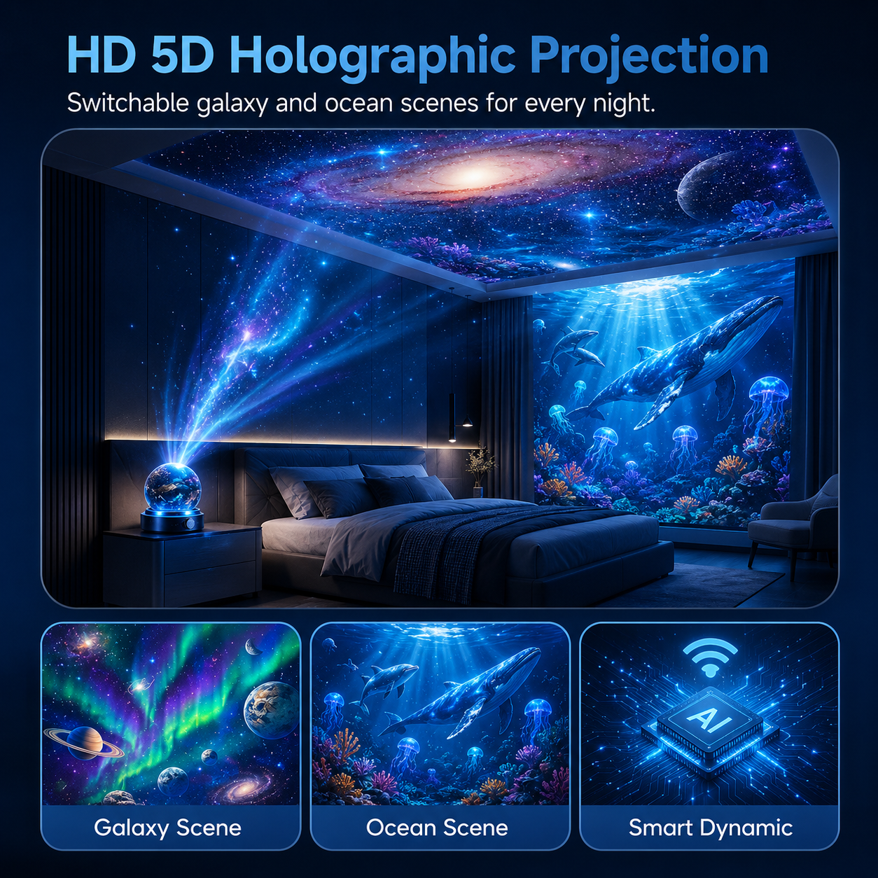 BVJ® 🌌Night Light Projector🔮🔮🔮🔮